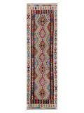 Maimana Kilim Runner - 285 × 85 cm (9'4" x 2'9")-0