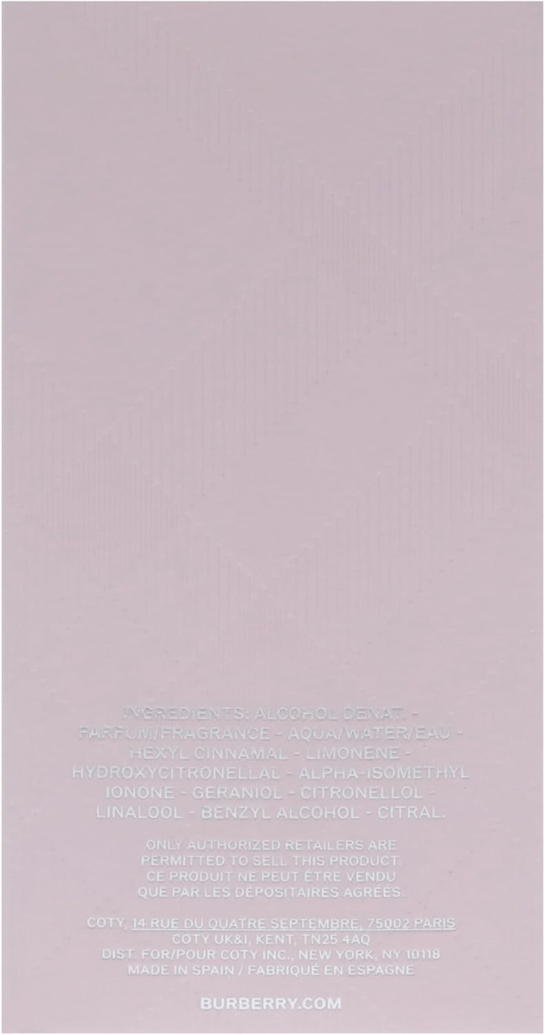 Burberry Brit Sheer For Her Eau De Toilette 100ml-4