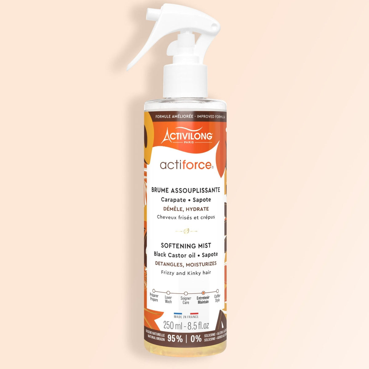 Activilong Acti Force Black Castor Oil & Sapote Softening Mist 250ml
