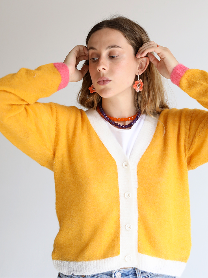 Denise cardigan tre colori alpaca-0