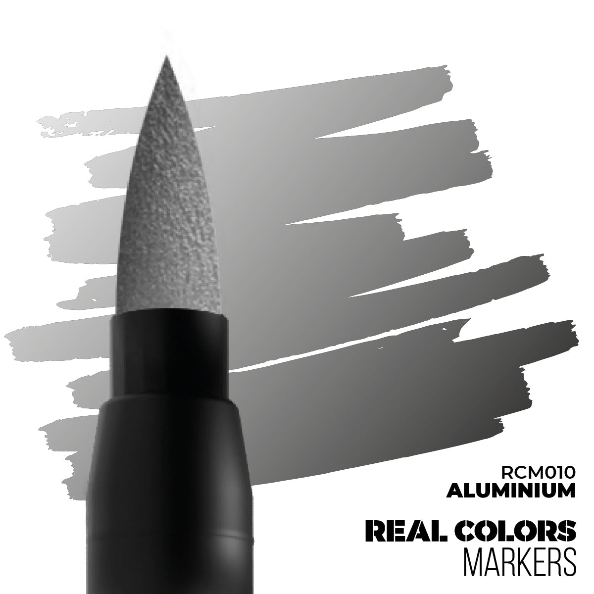 AK Interactive Real Colors Marker - Aluminium (RCM010)-0
