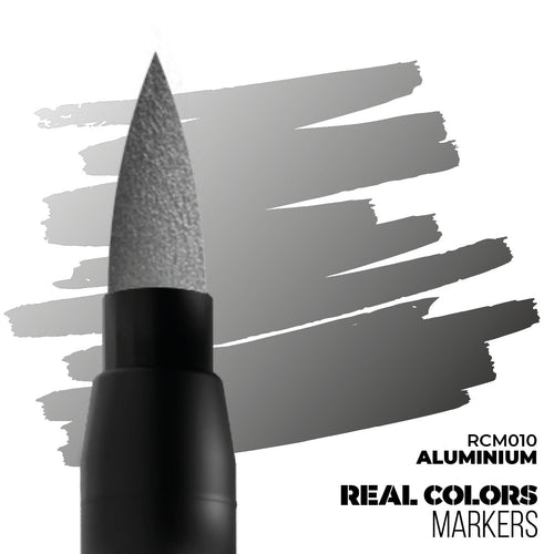 AK Interactive Real Colors Marker - Aluminium (RCM010)-0