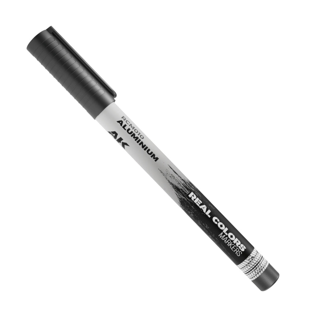 AK Interactive Real Colors Marker - Aluminium (RCM010)-1